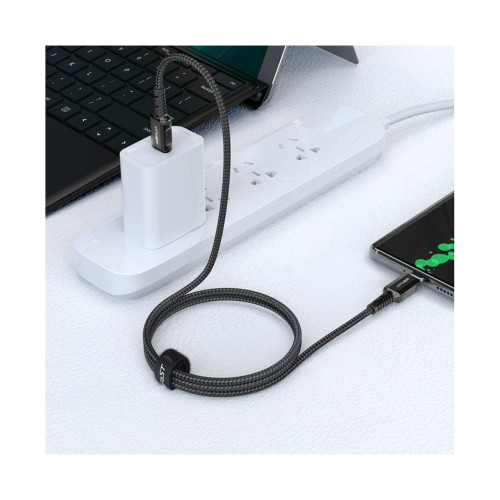 Кабель Acefast C1-03 Type-C – Type-C (1.2 м · 60W · 3A) (Black)