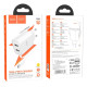 Сетевое зарядное устройство Hoco C103A 2xUSB-A (10.5W · 2.1A) с кабелем USB-A – Type-C (White)