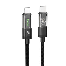 Кабель Hoco U116 Type-C – Lightning (1.2 м · 27W · 3A) (Black)