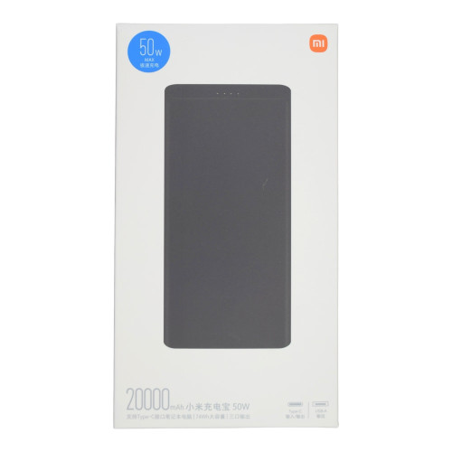 Повербанк Xiaomi Mi 50W QC3.0 (20000 mAh) (Black)