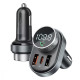 FM-модулятор Proove Launcher Sound Link USB-A+USB-C (30W · 3A) (Black)