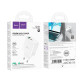 Сетевое зарядное устройство Hoco C113A USB-A+USB-C (65W · 3A) (White)