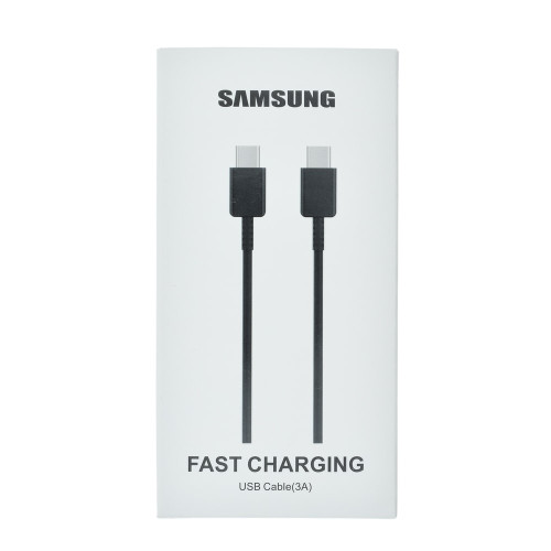 Кабель Samsung Type-C – Type-C (1 м · 60W · 3A) (Black)