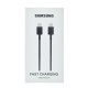 Кабель Samsung Type-C – Type-C (1 м · 60W · 3A) (Black)