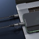 Кабель Hoco X50 2-в-1 Type-C – Type-C to Type-C to Lightning (1 м · 60W · 3A) (Black)