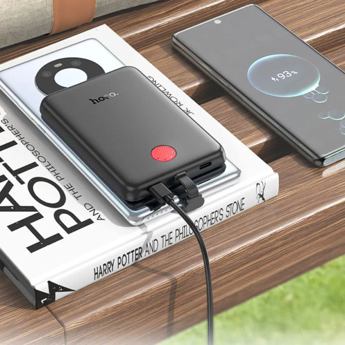 Повербанк Hoco J133 Triumph с кабелем Type-C (5000 mAh) (Black)