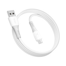 Кабель Ridea RC-SI35 SiliconePro USB-A – Type-C (1 м · 15W · 3A) (White)