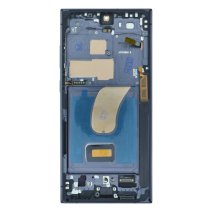 Дисплей для Samsung S918 Galaxy S23 Ultra с тачскрином в рамке (Black) (OLED) (Big size)