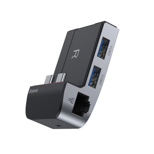 USB-хаб Baseus Armor Age Bracket Multifunctional Type-C (Space Gray)