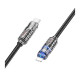 Кабель Hoco U122 Type-C – Lightning (1.2 м · 27W · 3A) (Black)
