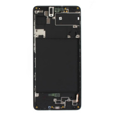 Дисплей для Samsung A716 Galaxy A71 (5G) (2020) з тачскріном в рамці (Black) (Original)