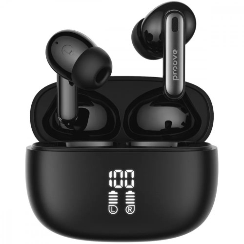 Наушники Bluetooth Proove Intro Pro TWS with ANC (APP) (Black)