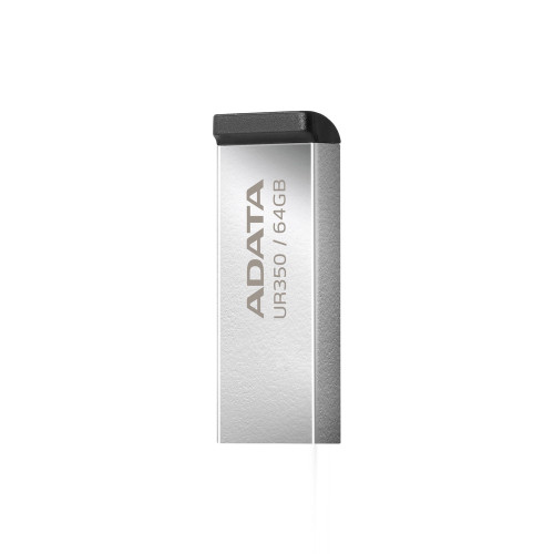 Флешка ADATA UR 350 64GB USB 3.2 (Black/Silver)