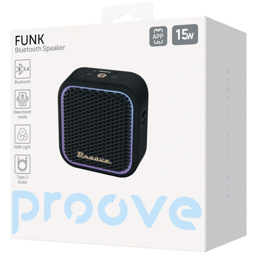 Bluetooth колонка Proove Funk 15W (Black)