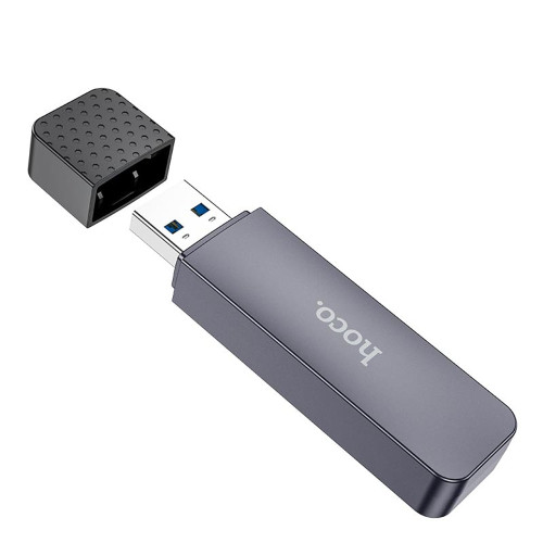 Картридер Hoco HB45 USB2.0 gray