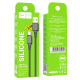Кабель Hoco X101 USB-A – Micro-USB (1 м · 12W · 2.4A) (Black)