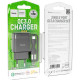 Сетевое зарядное устройство Hoco C72Q USB-A (18W · 3A) с кабелем USB-A – Type-C (Black)