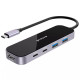 USB-хаб Proove Shadow Type-C (2xUSB 3.0 · Type-C · PD 100W · HDMI) (Dark Gray)