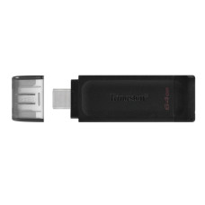 Флешка Kingston DT 70 64GB USB 3.2 (Black)