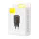 Сетевое зарядное устройство Baseus Super Si Pro USB-A+USB-C (30W · 3A) (CCSUPP-E01) (Black)