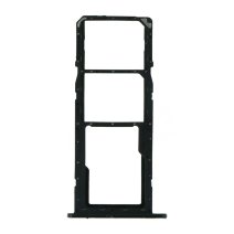Тримач SIM-карти та карти пам’яті для Samsung M115 Galaxy M11 (2020) (версія на 2×SIM) (Black)