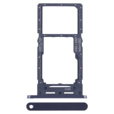 Держатель SIM-карты и карты памяти для Samsung A256 Galaxy A25 (5G) (2023) (версия на 2×SIM) (Brave black)