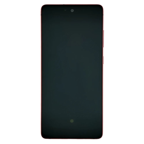 Дисплей для Samsung G780 Galaxy S20 FE з тачскріном в рамці (Red) (Original)