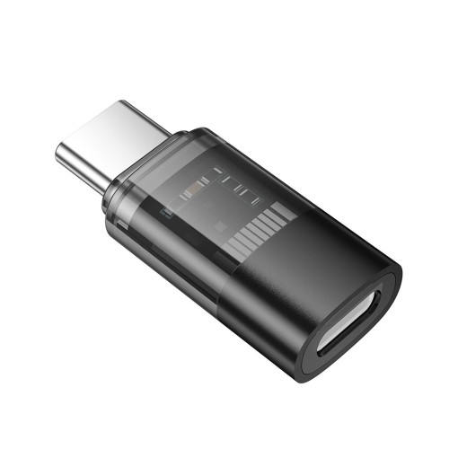 Переходник Hoco UA36D Type-C – Lightning (Black)