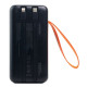 Повербанк Hopecom HP-28081 22.5W з кабелем 2в1 (50000 mAh) (Black)