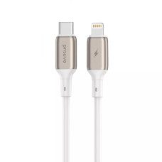Кабель Proove Flex Metal Type-C – Lightning (1 м · 27W · 3A) (White)