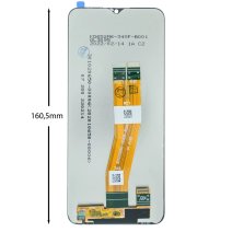Дисплей для Samsung A025 Galaxy A02s (2021) (160,5 x 72 мм) с тачскрином (Black) (Original PRC)