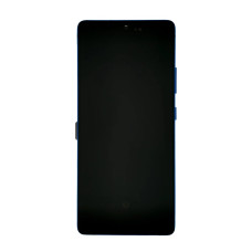 Дисплей для Samsung G770 Galaxy S10 Lite з тачскріном в рамці (Blue) (Original)