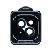 Захисне скло камери GERMES для Apple iPhone 13 mini (Blue)