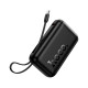 Повербанк Hoco J157 PD20W+22.5W с кабелем Type-C (10000 mAh) (Black)