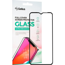 Защитное стекло Gelius для Oppo A17k (Full Glue) (0.3 мм, 2.5D) (Black)