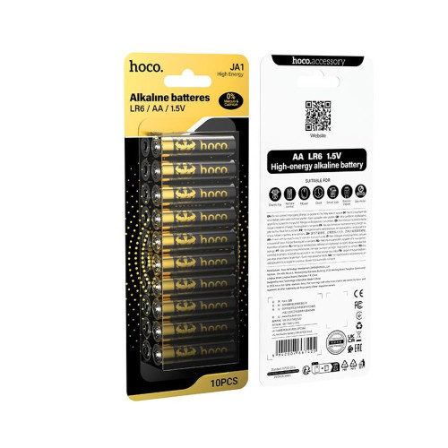 Батарейка Hoco Alkaline JA1 AA LR6 (10шт)
