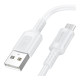 Кабель Borofone BX111 USB-A – Micro-USB (1 м · 12W · 2.4A) (White)