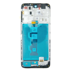 Дисплей для Motorola XT2229 Moto E22s з тачскріном в рамці (Black) (Original)