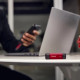 Зовнішній накопичувач Kingston Dual SSD USB-A/C NVMe 2TB Red/Black