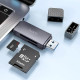 Картридер Hoco HB45 USB3.0 to Type-C gray