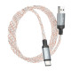 Кабель Hoco U112 USB-A – Type-C (1 м · 12W · 2.4A) (Gray)