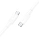 Кабель Hoco X84 Type-C – Type-C (1 м · 60W · 3A) (White)