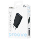 Сетевое зарядное устройство Proove Slender USB-A+USB-C (30W) (White)