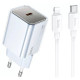 Сетевое зарядное устройство Hoco N47 USB-C (30W · 3A) с кабелем Type-C – Lightning (Blue)