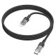 Кабель Hoco U129 Type-C – Lightning (1.2 м · 27W · 3A) (Black)