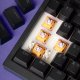 Клавіатура бездротова Proove Gaming Coupe з українською розкладкою (Black/Purple)