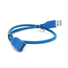 USB удлинитель 3м blue