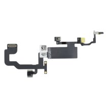 Шлейф для Apple iPhone 12 Pro Max з датчиком освітленості та мікрофоном (без датчика наближення) (JC)