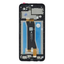 Дисплей для ZTE Blade A55 с тачскрином в рамке (Black) (Original PRC)