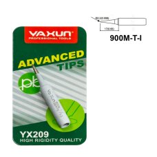 Жало Ya Xun 209 900M-T-I (керамічне напилення, пряме біле)
